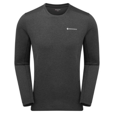 DART LONG SLEEVE T-SHIRT - Midnight Grey