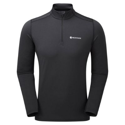 DART THERMO ZIP NECK - Black