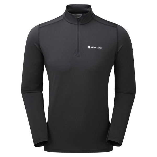 DART THERMO ZIP NECK - Black