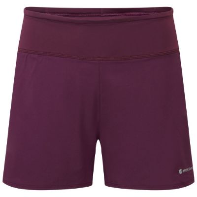 F SLIPSTREAM TWIN SKIN SHORTS - SASKATOON BERRY