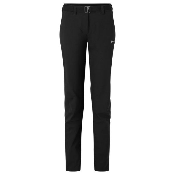 F TERRA STRETCH LITE PANTS SHORT LEG - Black