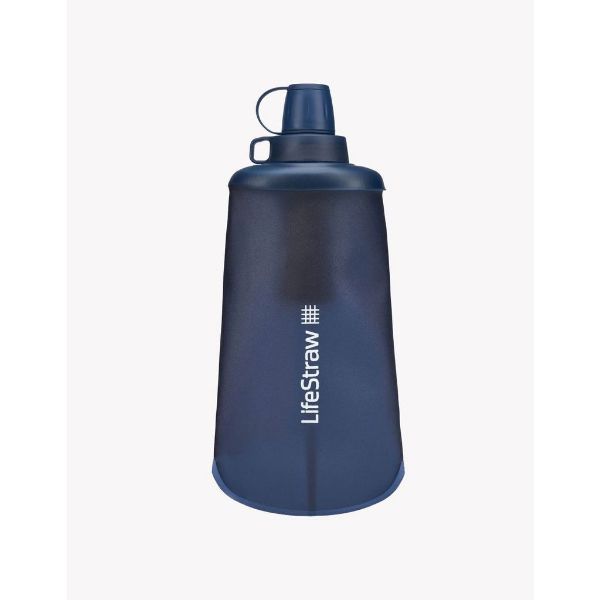 LifeStraw Peak Squeeze Bottle 650ml - Mountain Blue