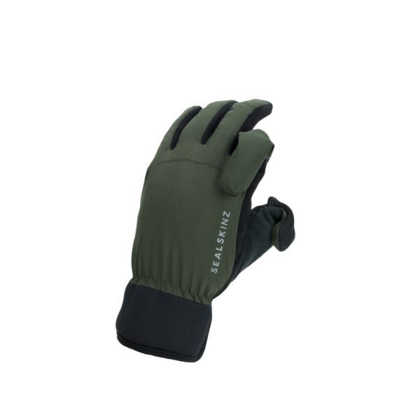 Sealskinz Stanford Vattentät Allväderssporthandske Olive Green/Black