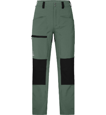Haglöfs Mid Relaxed Pant Women Fjell Green / True Black