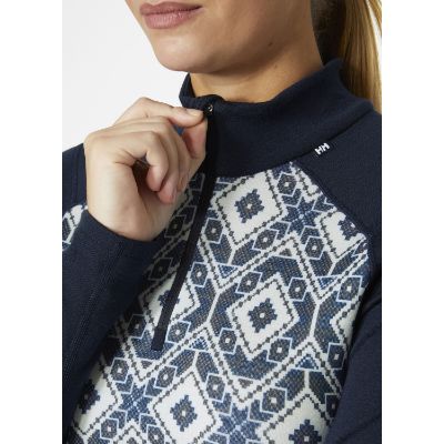 Helly Hansen Lifa Merino Graphic 1_2 Zip Kvinnor