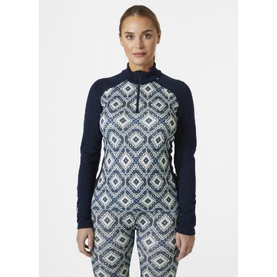 Helly Hansen Lifa Merino Graphic 1_2 Zip Kvinnor