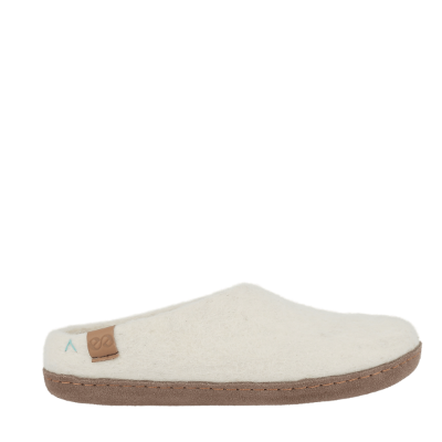 Green Comfort Gröna Comfort Wool Makalu Tofflor Off White