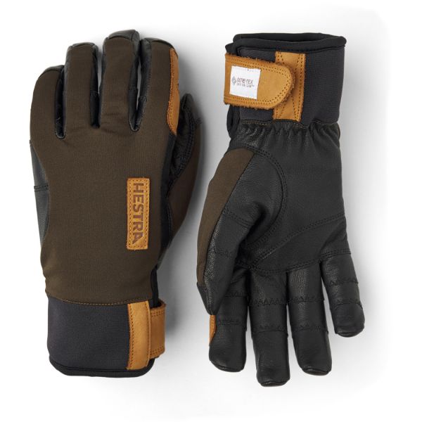 Hestra Ergo Grip Active Wool Terry 5-finger Dark Forest/Black