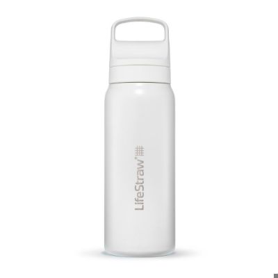 LifeStraw Go 2.0 Stainless Steel Water F - White