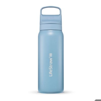LifeStraw Go 2.0 Stainless Steel Water F - Icelandic Blue