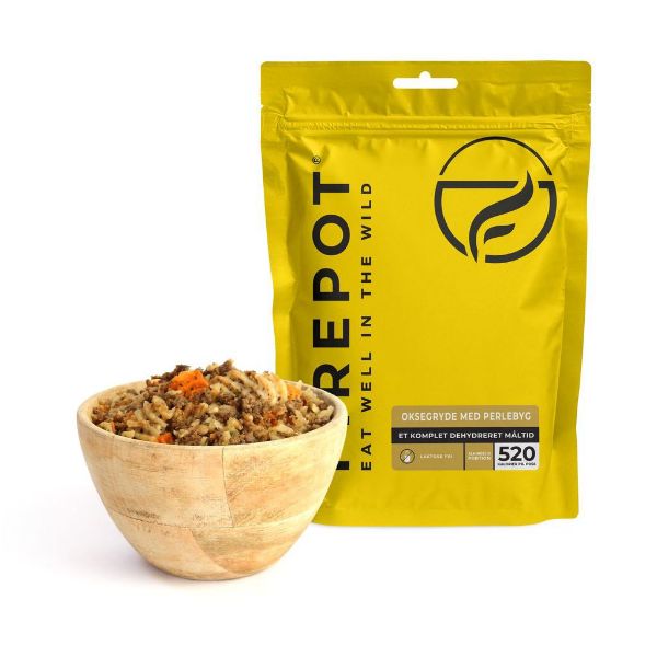 Firepot Oksegryde med Perlebyg - Reg