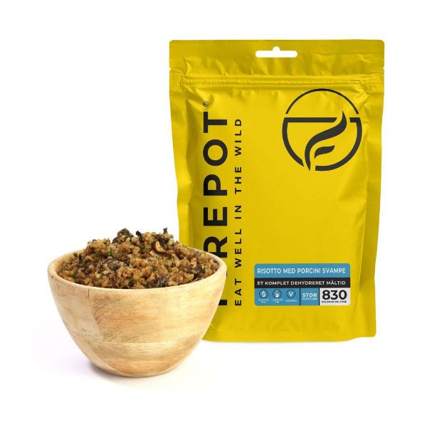 Firepot Risotto med Porcini Svampe - XL