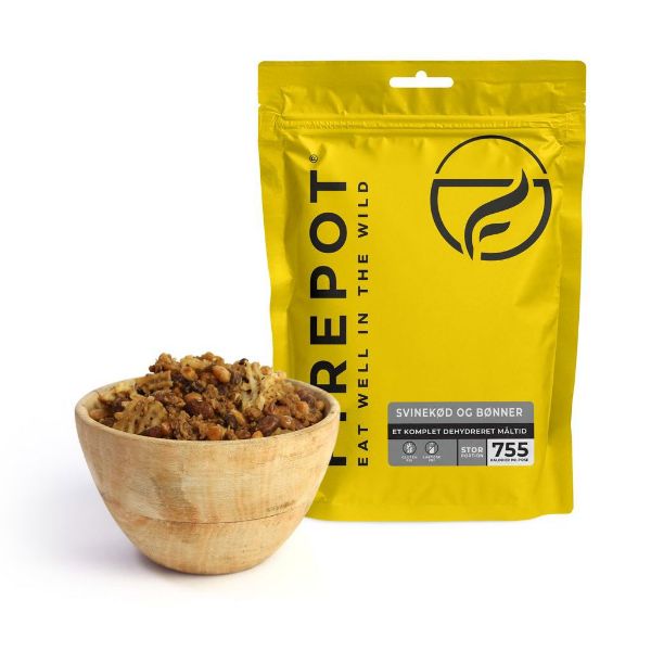 Firepot Svinekød og Bønner - XL