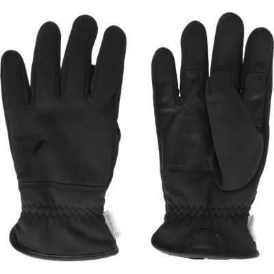 	Zanier Adventure Gore-Tex Handske i sort, set både forfra og bagfra - Black