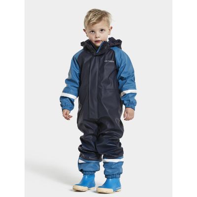 Didriksons Colorado Kids' Galon® Coverall i corn blue