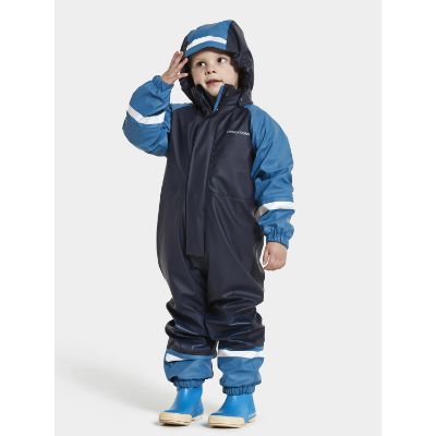Didriksons Colorado Kids' Galon® Coverall i corn blue
