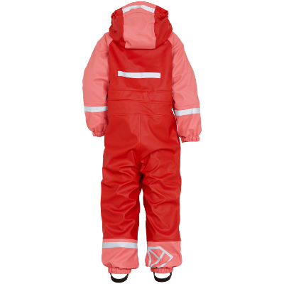 Didriksons Colorado Kids' Galon® Coverall i peach rose
