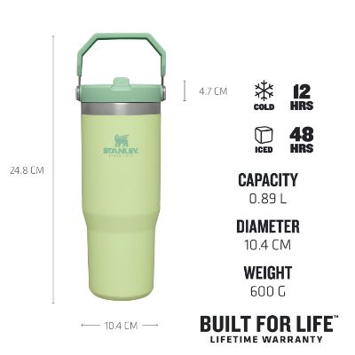 Stanley Iceflow Flip Straw Tumbler 0,89 i farven Citron