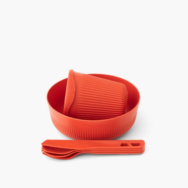Sea to Summit Passage Dinnerware Set - [1P] [6 Piece]  - Orange