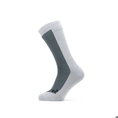Sealskinz Starston wp cold wt. mid sock - Grey