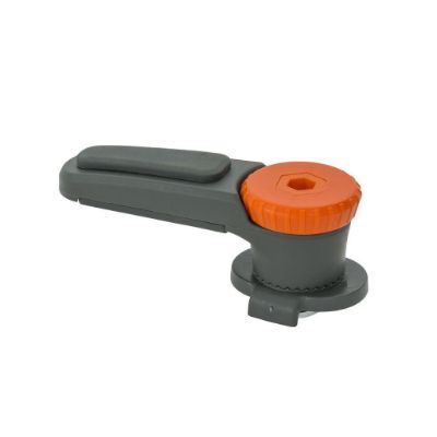 Vaude Qmr rail hook 2.0 - Grey/ Orange