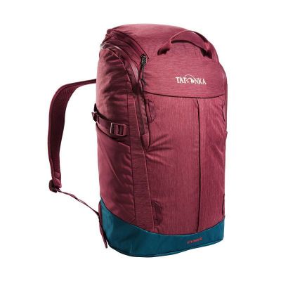 Tatonka City pack 22 - Bordeaux Red /Dahlia