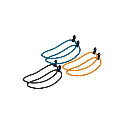 Tatonka Silicone band m 6pcs - Assorted