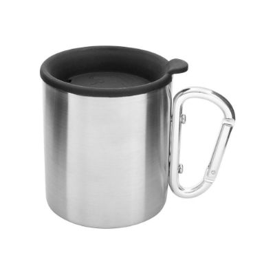 Tatonka Thermo mug carabiner 250 Silver