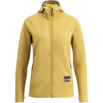Lundhags Tived merino hoodie w - Straw