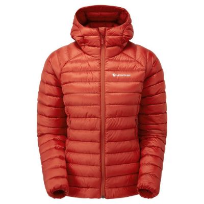 Montane Fem Anti-freeze Hoodie - Safron Red