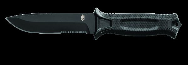 Gerber Strongarm Fixed, Serrated, Black