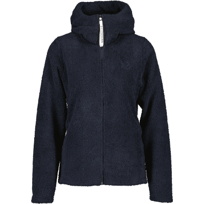 Didriksons Anniken Women Full Zip Fleece - Dark Night Blue