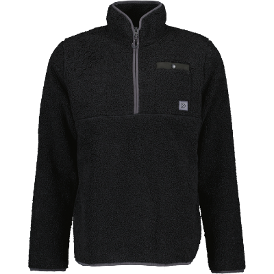 Didriksons Phoenix Unisex Halfzip - Black