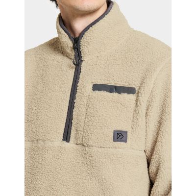 Didriksons Phoenix Unisex Halfzip - Clay Beige