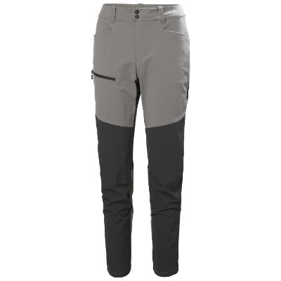 Helly Hansen Women’s Vika Tur Bukser 2.0. Disse bukser kombinerer holdbarhed med komfort, med forstærkede paneler og praktiske detaljer såsom justerbare bundben og håndlommer. Oplev ultimativ bevægelsesfrihed og pålidelig beskyttelse mod elementerne, uden at gå på kompromis med stilen. i farven concrete - som er grå og sort