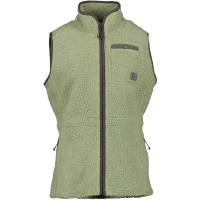 Didriksons Libra Womens Vest - Light Moss