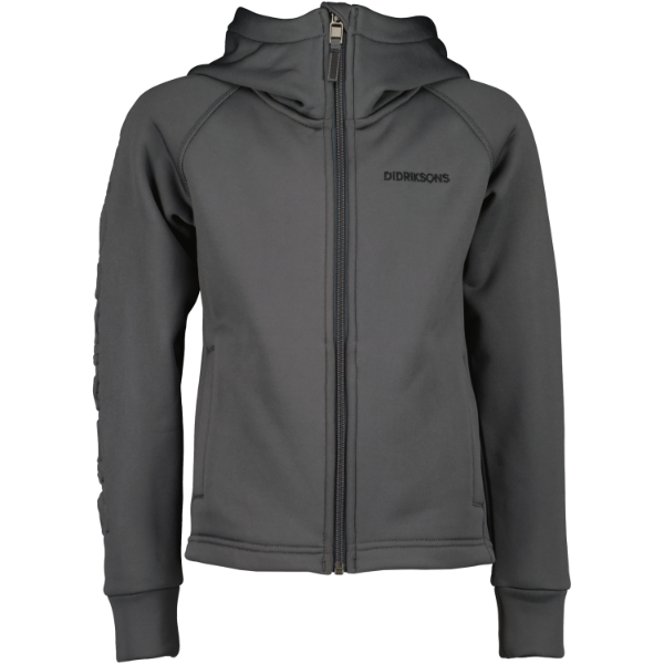 Hekto Kids FullZip -Coral Black