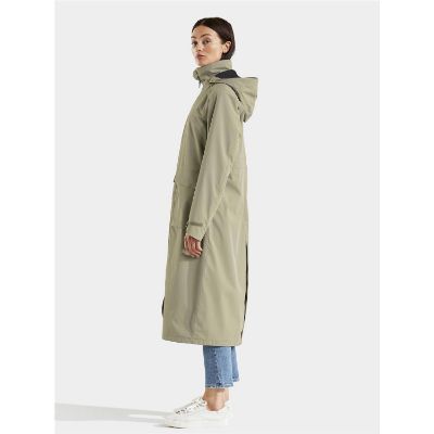 Didriksons Nadja Womens Parka Long - Mistel Green