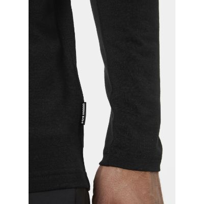 Helly Hansens Herre HH® Durawool Crew Langærmet base layer top kombinerer ZQ-certificeret Merino uld og Cordura® for naturlig lugtkontrol og temperaturregulering i sort
