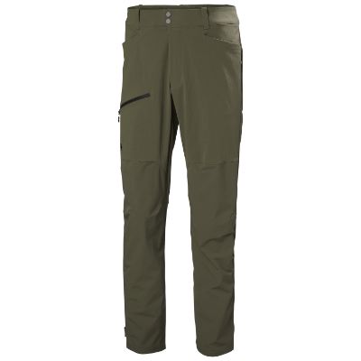 Helly Hansens Men’s Vika Tur Pants 2.0. Med ergonomisk formede knæ og et indstikket skridt tilbyder disse bukser en enestående bevægelsesfrihed og komfort. Praktiske håndlommer og en lynlåslomme på låret.