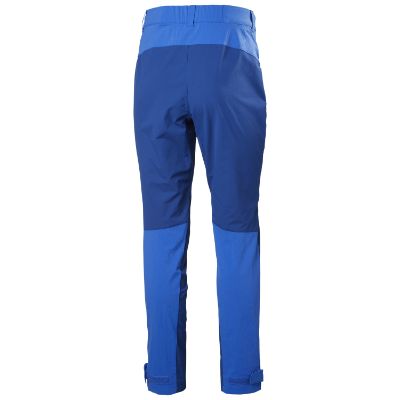 Helly Hansens Men’s Vika Tur Pants 2.0. Med ergonomisk formede knæ og et indstikket skridt tilbyder disse bukser en enestående bevægelsesfrihed og komfort. Praktiske håndlommer og en lynlåslomme på låret.