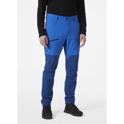Helly Hansens Men’s Vika Tur Pants 2.0. Med ergonomisk formede knæ og et indstikket skridt tilbyder disse bukser en enestående bevægelsesfrihed og komfort. Praktiske håndlommer og en lynlåslomme på låret.