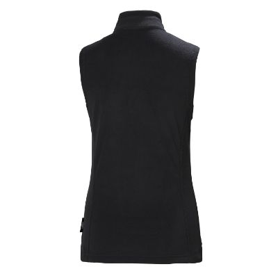 Helly Hansen Women's Daybreaker Fleece Vest i Polartec®. Med flade sømme, håndlommer med åndbart netstof og en anti-gnave hagebeskytter.