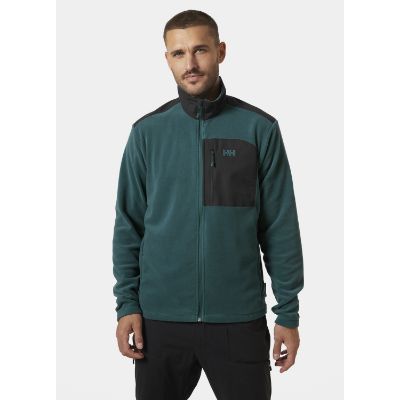 Helly Hansen Men's Daybreaker Block Microfleece Jacket - En alsidig, teknisk mikrofleecejakke, der fungerer som et mellemlag om vinteren og som en selvstændig jakke i overgangsperioderne.