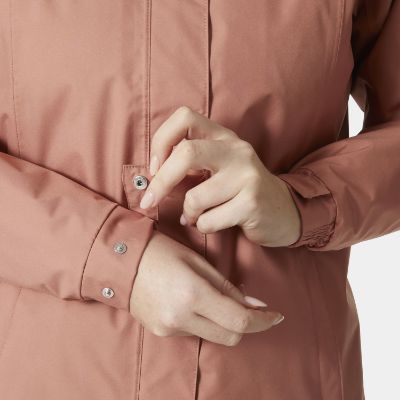 Helly Hansen® Long Aden jakke – stilren skandinavisk design med vandtæt og vindtæt beskyttelse til udendørs brug.
