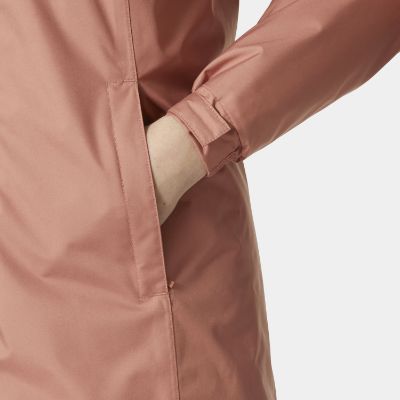 Helly Hansen® Long Aden jakke – stilren skandinavisk design med vandtæt og vindtæt beskyttelse til udendørs brug.