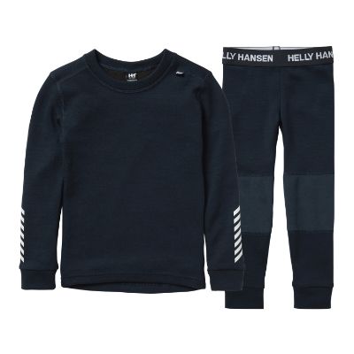 Helly Hansen Lifa Merino set i farven Navy