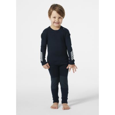 Helly Hansen Lifa Merino set i farven Navy