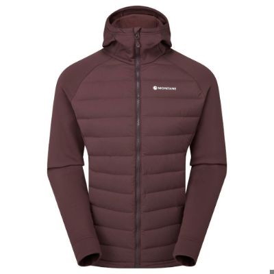 Montane Composite hoodie - Dark Garnet