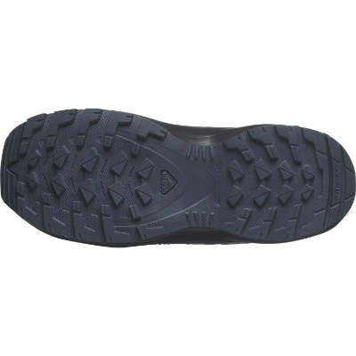Salomon XA Pro V8 WP J i farven Black / Turbulence / Quarry